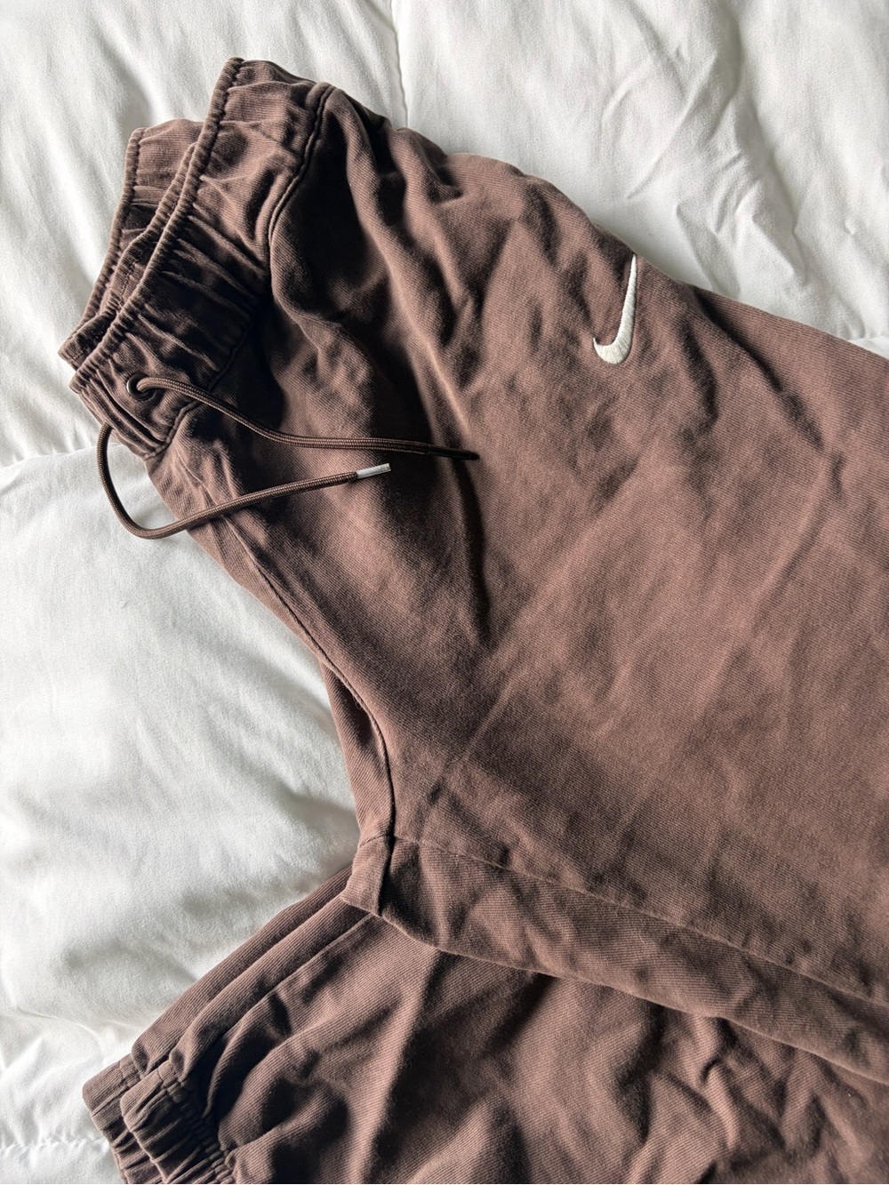 Nike Brown Drawstring Track Pants